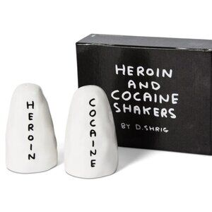 David Shrigley Salt & Pepper Shakers